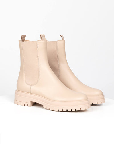 Chester Chelsea Boots - Beige