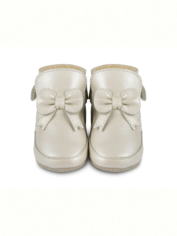 Cubow Lining Babyschuhe - Off White Metallic