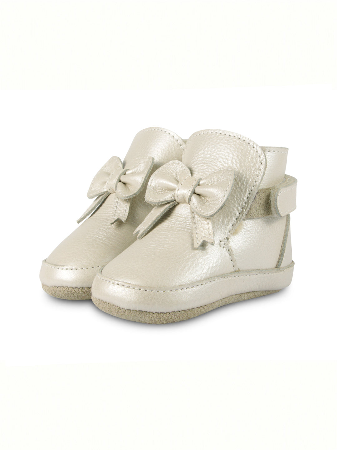 Cubow Lining Babyschuhe - Off White Metallic