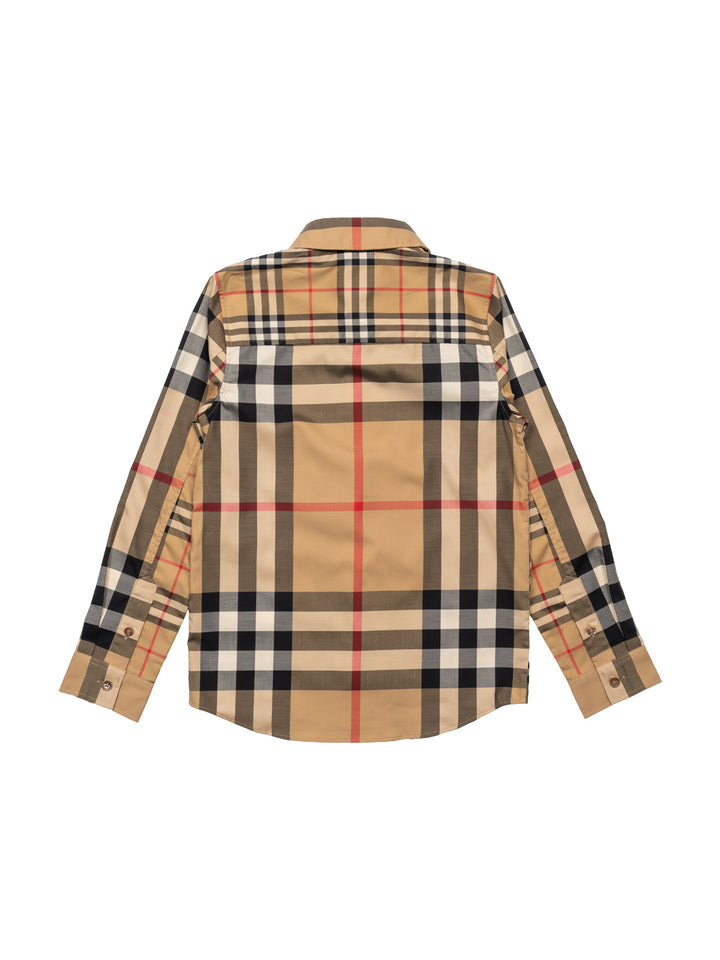 Tristan Strecth-Hemd - Vintage Check