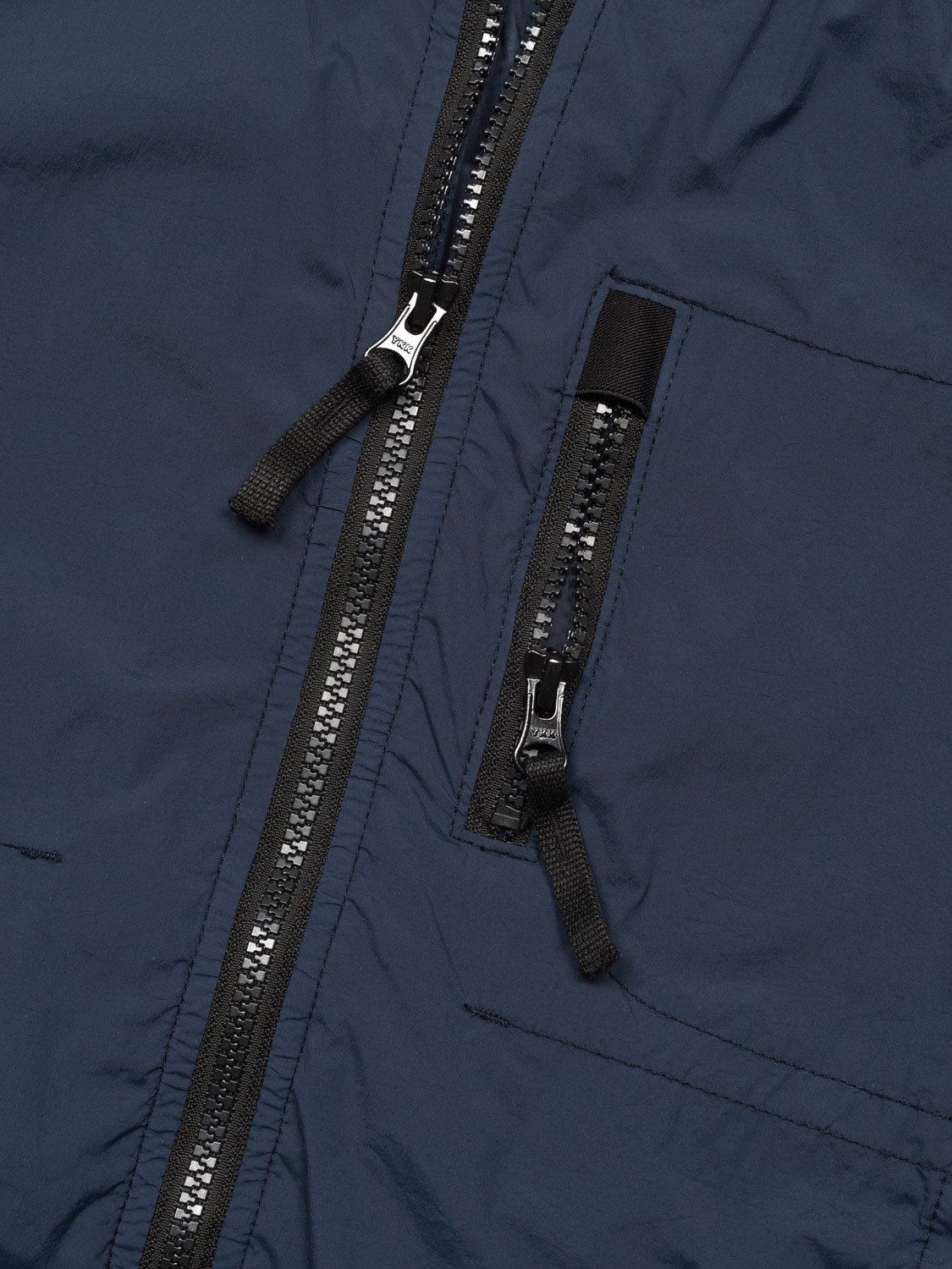 Jacke mit Reißverschluss-Details - Blau