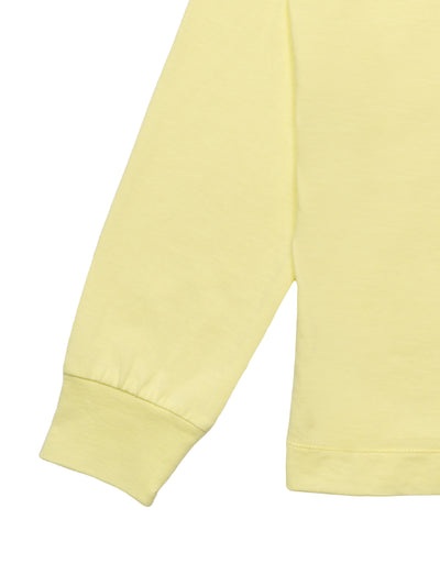 Langarm-T-Shirt - Gelb