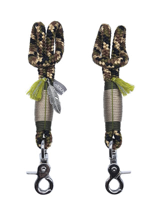 Wickeltaschenhalter Natural Camouflage Silber