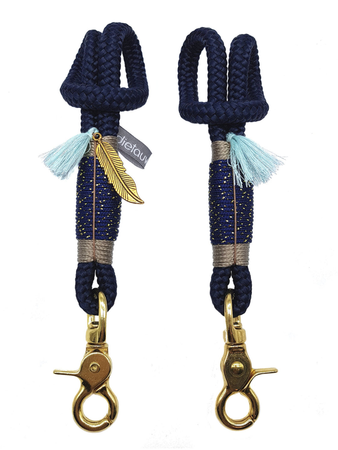 Wickeltaschenhalter Royal Blue Gold