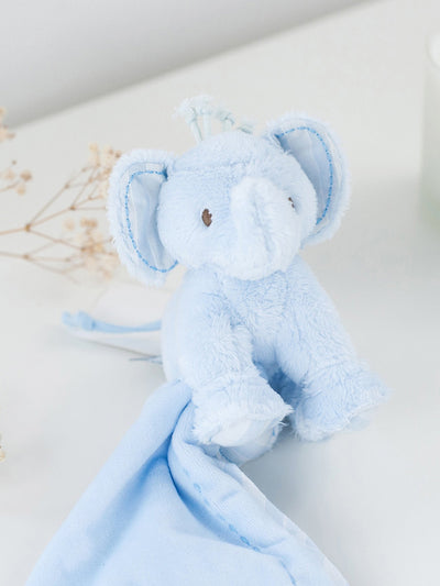Kuscheltuch Elefant Ferdinand - Bleu Ciel
