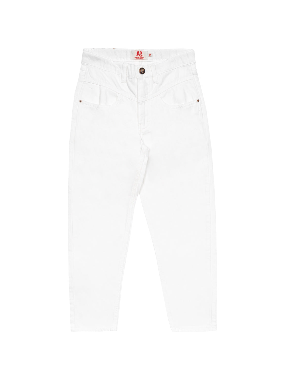 Juna tapered fit Jeans - White