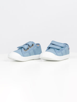 Unisex Canvas-Sneaker mit Klettverschluss