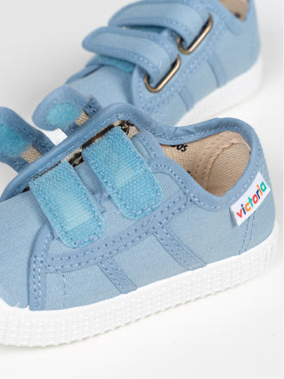 Unisex Canvas-Sneaker mit Klettverschluss