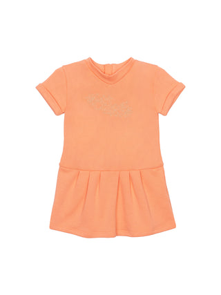 Kleid mit Logo-Stickerei