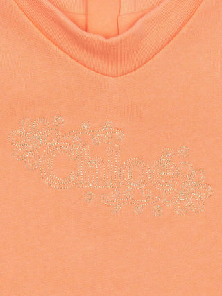 Kleid mit Logo-Stickerei