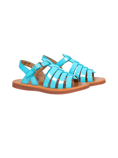 Plagette Strap - Sandalen - Blau