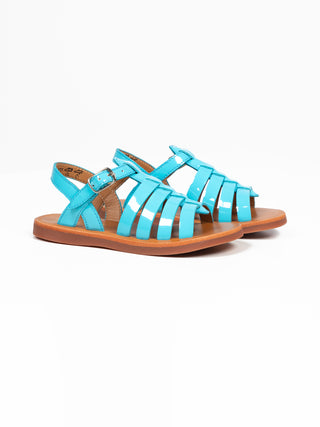 Plagette Strap - Sandalen - Blau