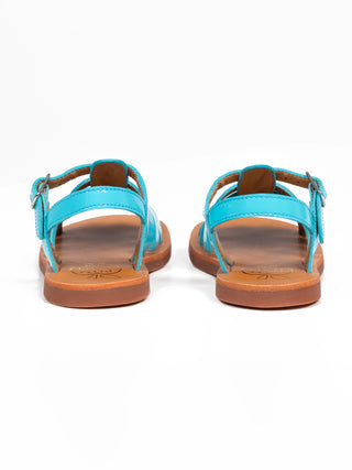 Plagette Strap - Sandalen - Blau