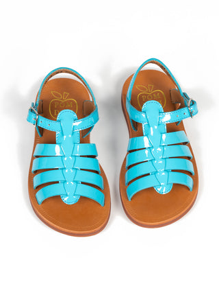 Plagette Strap - Sandalen - Blau