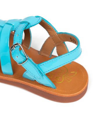 Plagette Strap - Sandalen - Blau