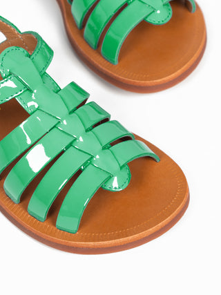 Plagette Strap - Sandalen - Grün
