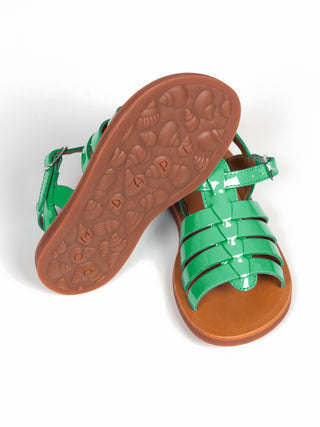 Plagette Strap - Sandalen - Grün