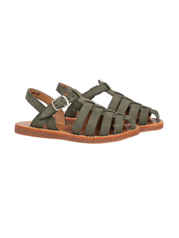 Plage Stitch Dad -Sandalen - Olive