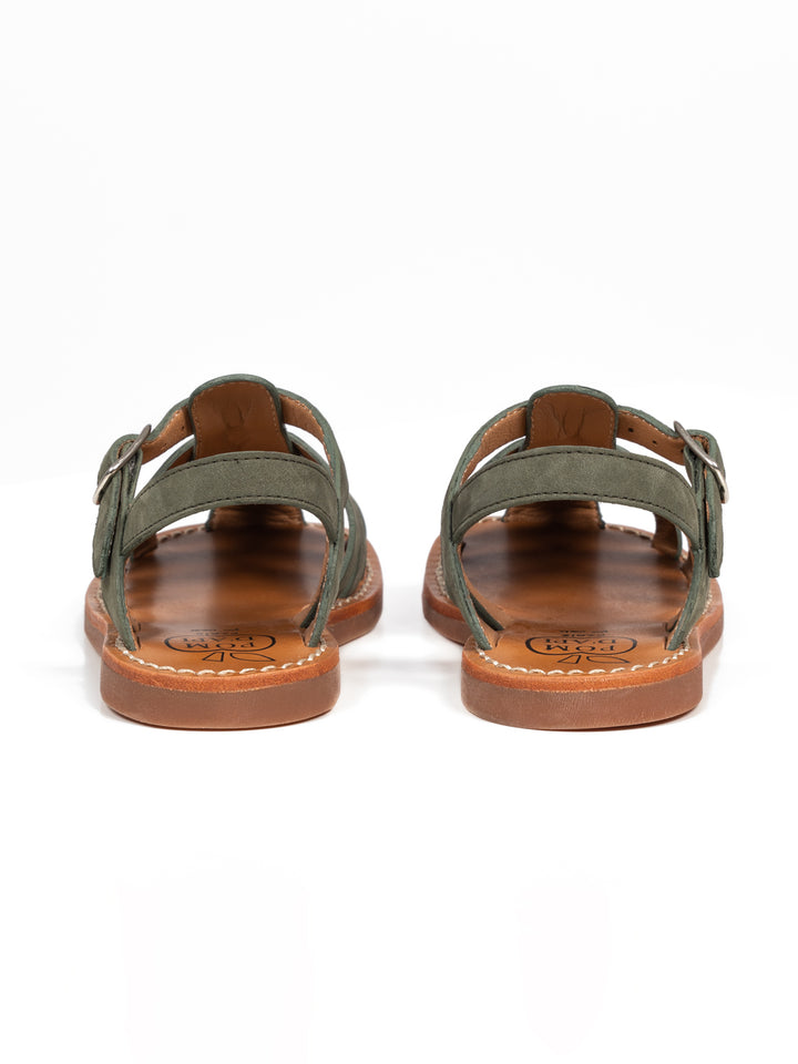 Plage Stitch Dad -Sandalen - Olive