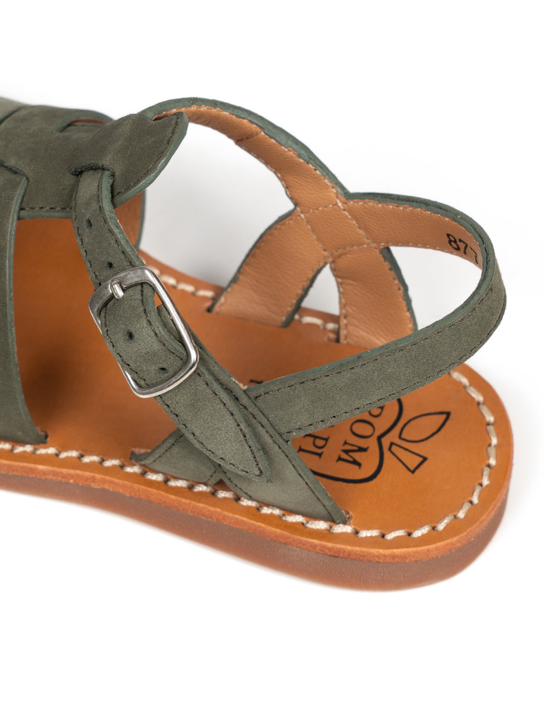 Plage Stitch Dad -Sandalen - Olive