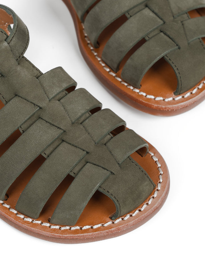 Plage Stitch Dad -Sandalen - Olive