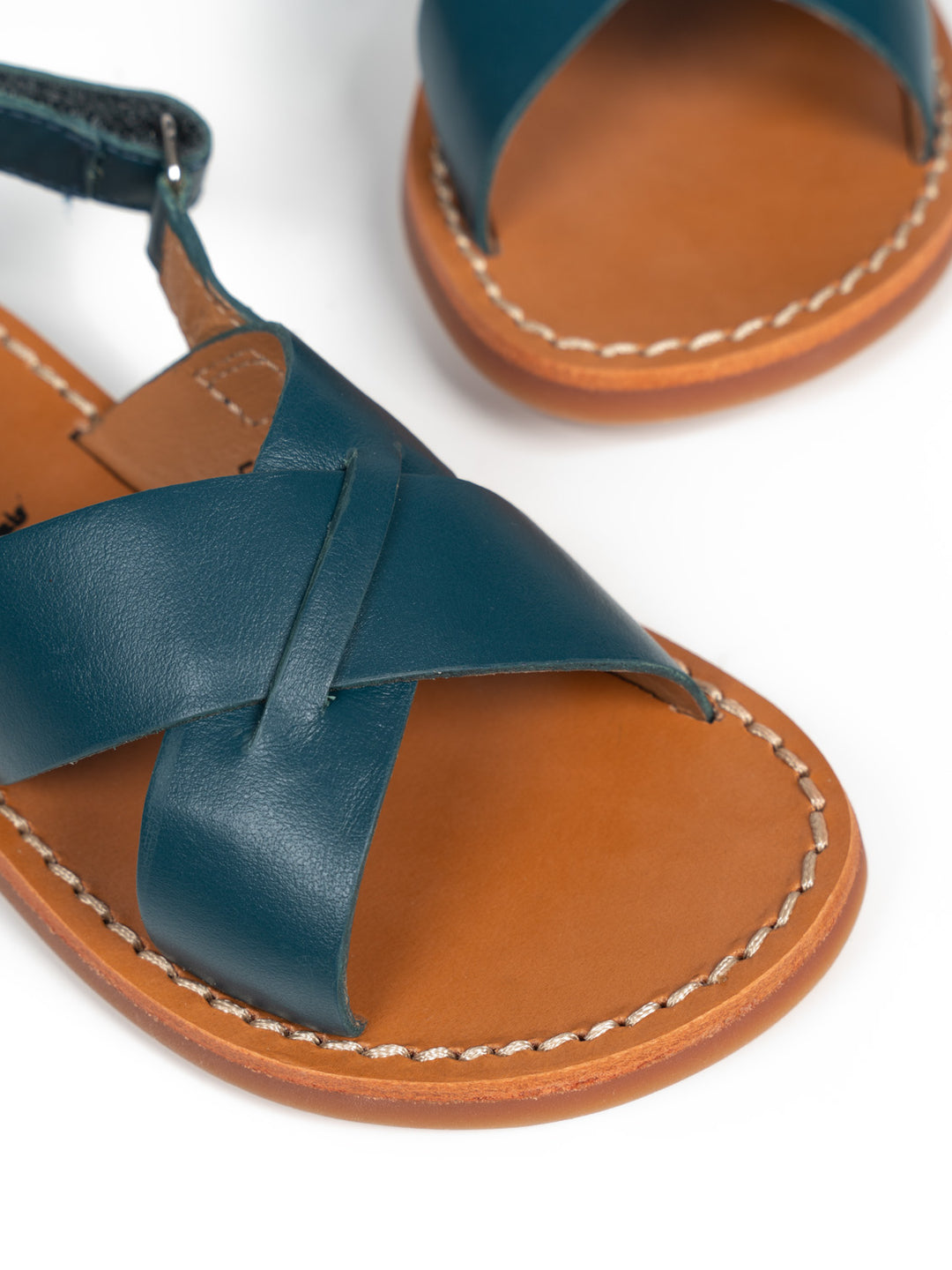 Plage Stitch Cross - Sandalen - Ivy Blue