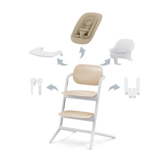 Lemo 4-in-1 Set - Sand White