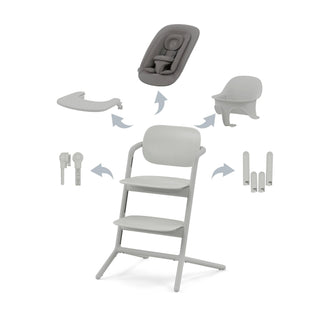 Lemo 4-in-1 Set - Suede Grey