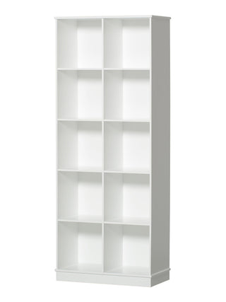 Wood Regal 2x5 - Weiß