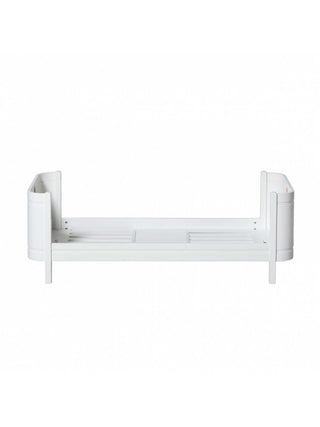 Wood mini + Juniorbett 68x162cm - Weiß Eiche