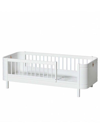 Wood mini + Juniorbett 68x162cm - Weiß Eiche