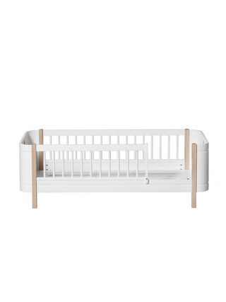 Wood mini + Juniorbett 68x162cm - Weiß Eiche