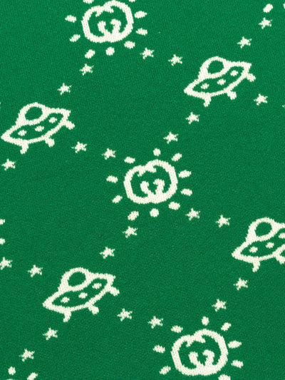 Decke mit GG-Logo - Grün