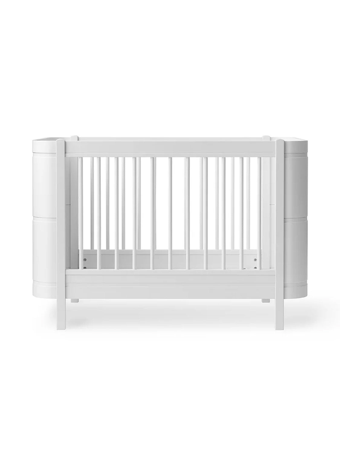 Wood Mini+ Babybett - Weiß