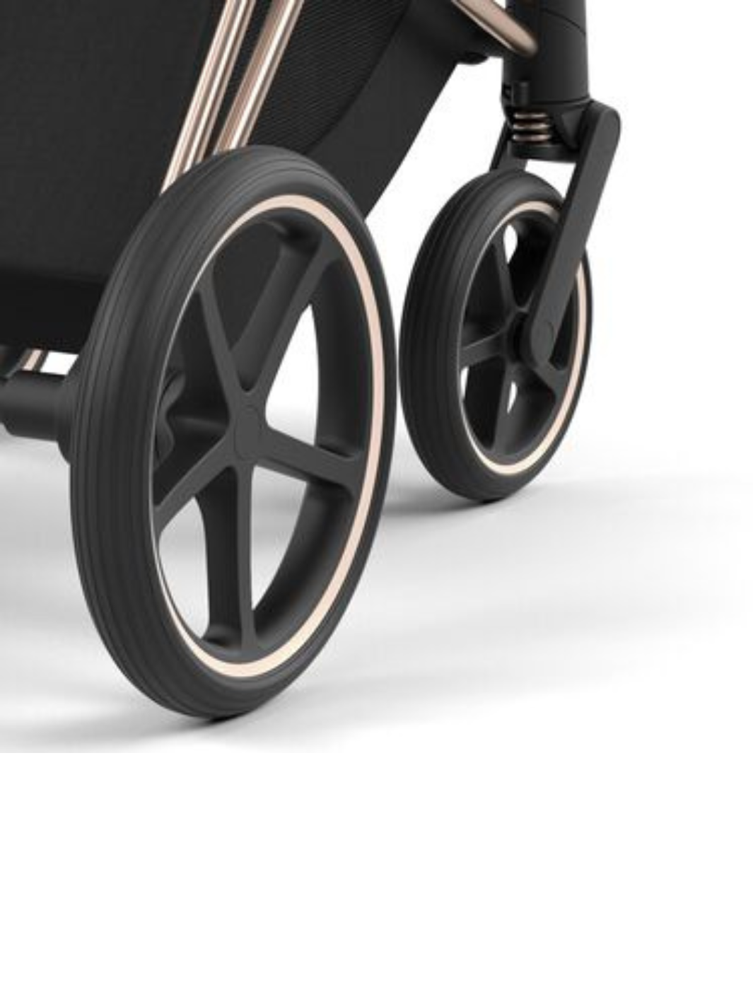 Priam Rahmen - Kinderwagen-Gestell - Matt Black