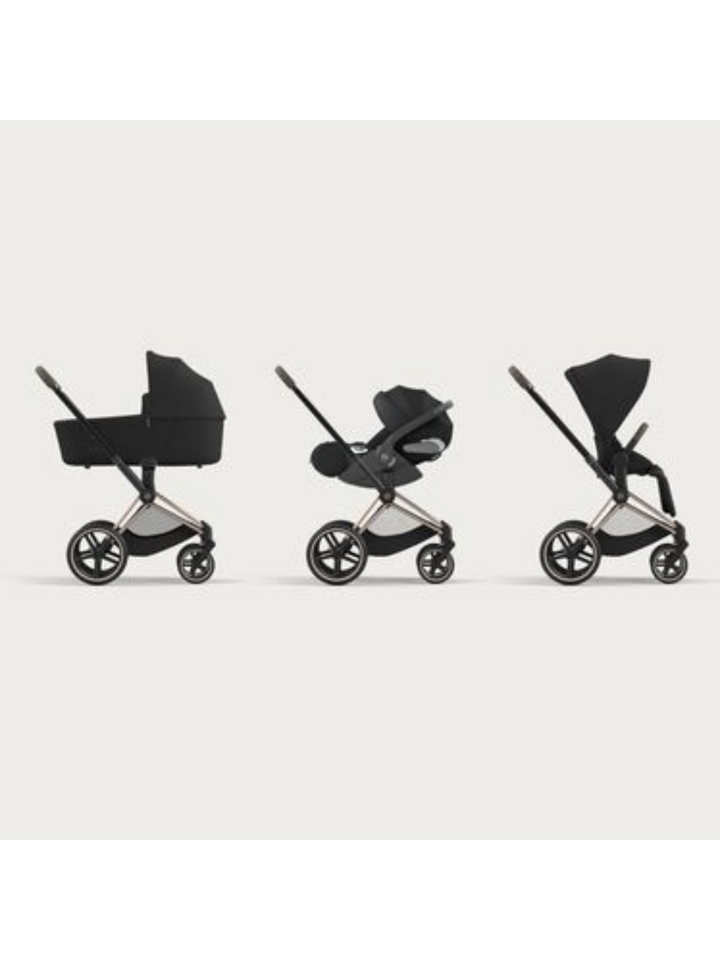 Priam Rahmen - Kinderwagen-Gestell - Matt Black