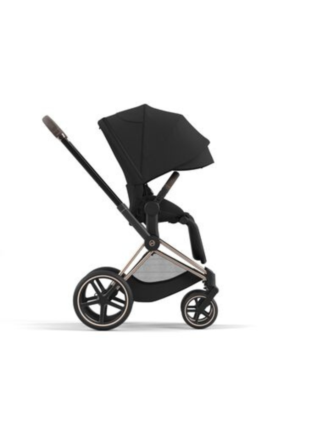 Priam Rahmen - Kinderwagen-Gestell - Chrome With Black Details