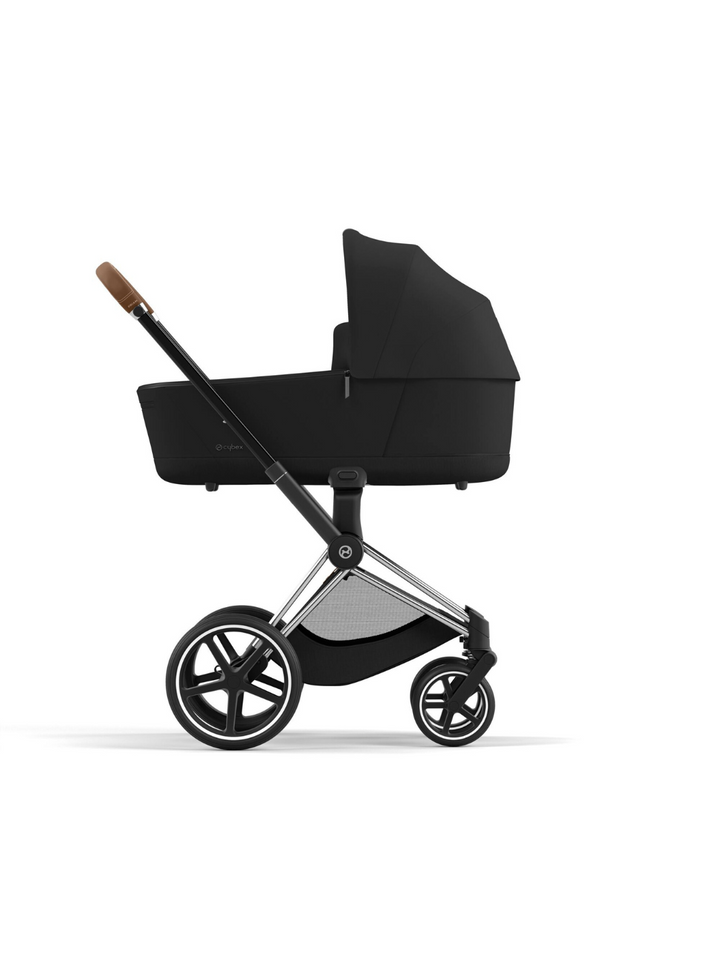 Priam Rahmen - Kinderwagen-Gestell - Chrome With Brown Details