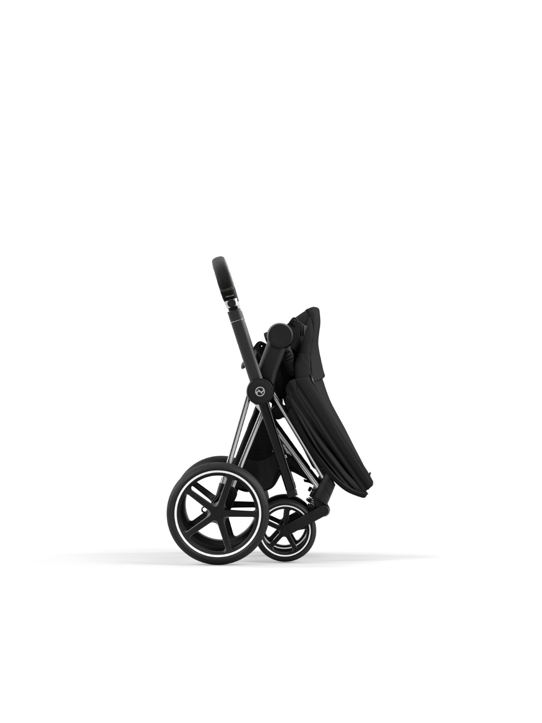 Priam Rahmen - Kinderwagen-Gestell - Chrome With Black Details
