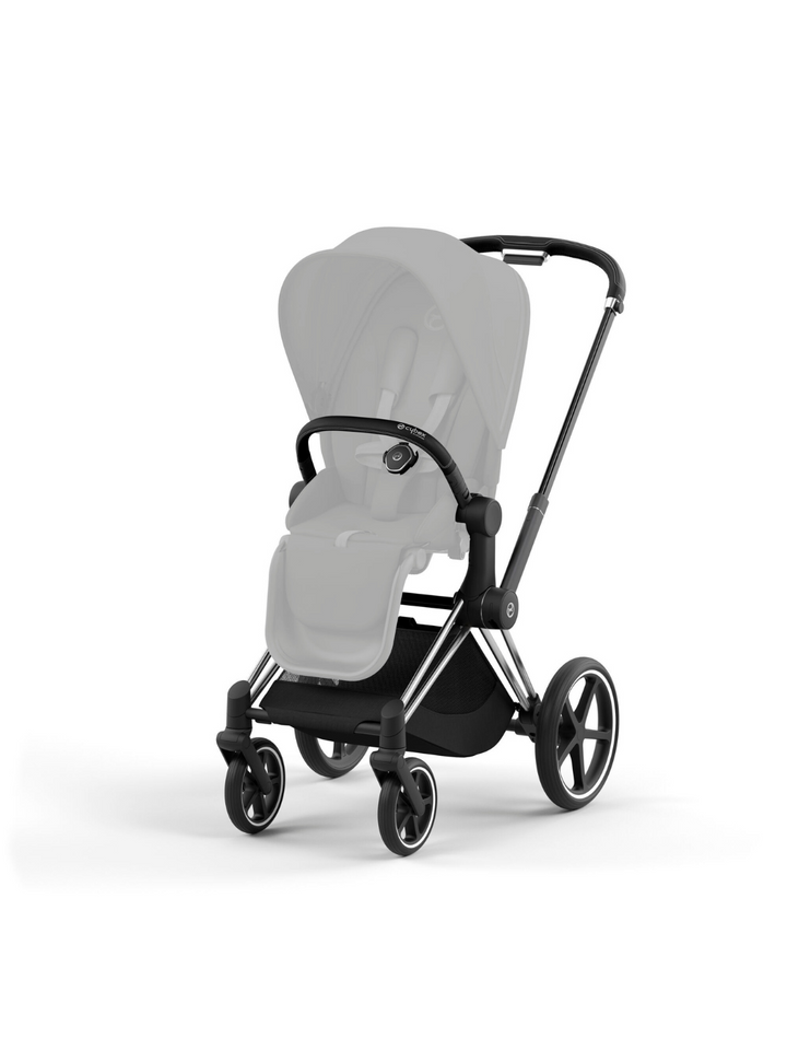 Priam Rahmen - Kinderwagen-Gestell - Chrome With Black Details