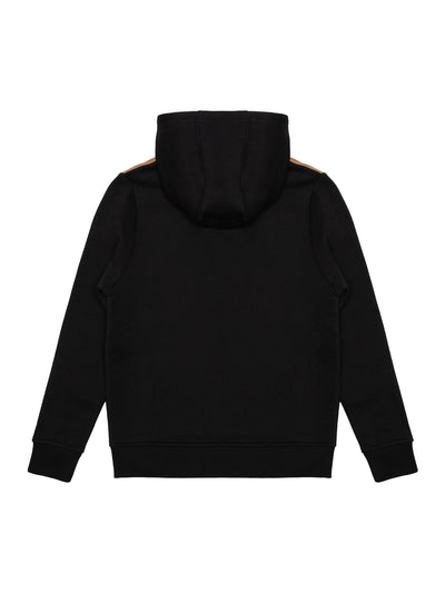 Sweatshirt im Color-Block-Design - Schwarz