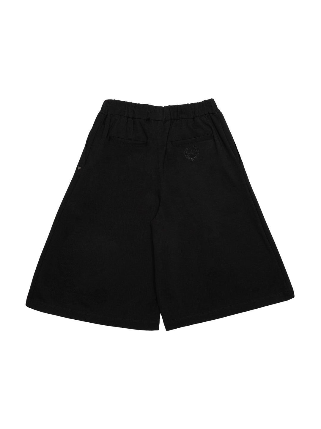 Shorts mit Zierschleife - Schwarz