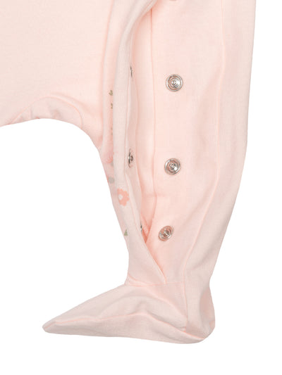 Schlafanzug mit Rüschen-Details - Hellrosa