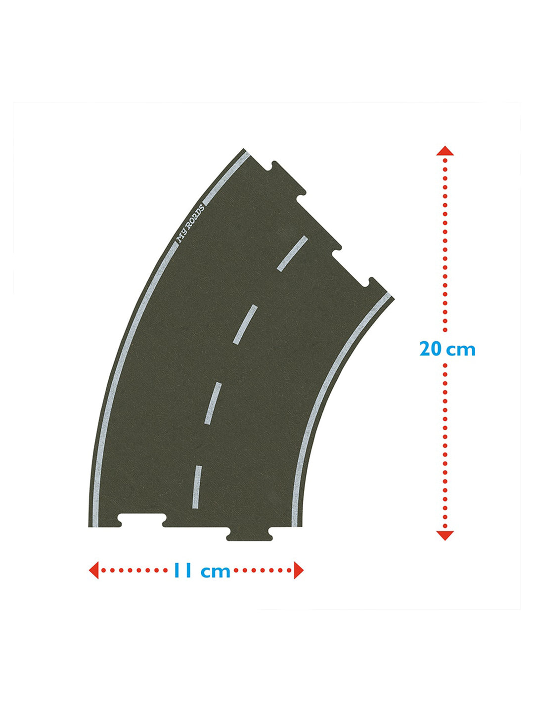 Big Curve - MyRoads - Erweiterungs-Set - 8 Kurven