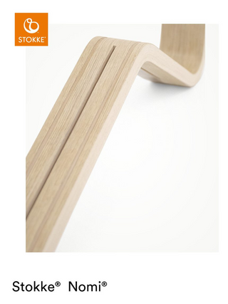Nomi® Hochstuhl Buche - Natural/Schwarz