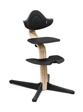 Nomi® Hochstuhl Buche - Natural/Schwarz