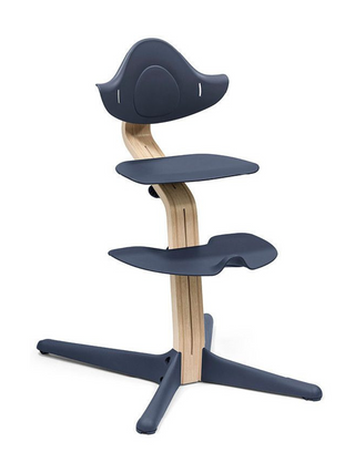 Nomi® Hochstuhl Buche - Natural/Navy