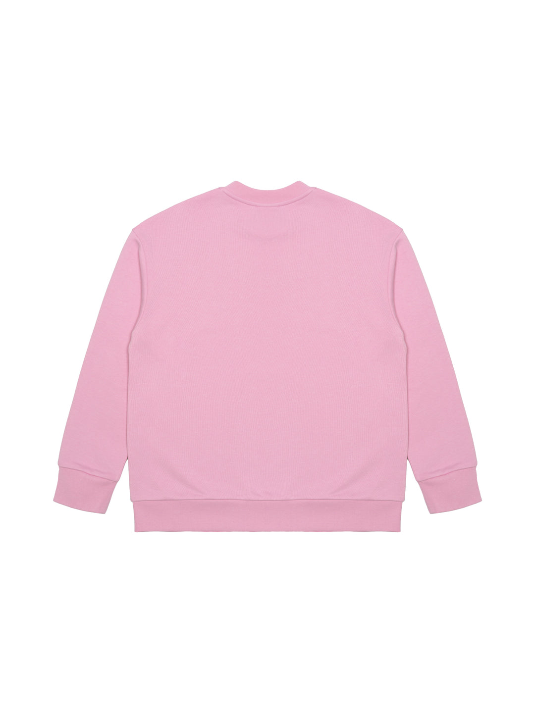 Sweatshirt mit Logo-Print - Rosa