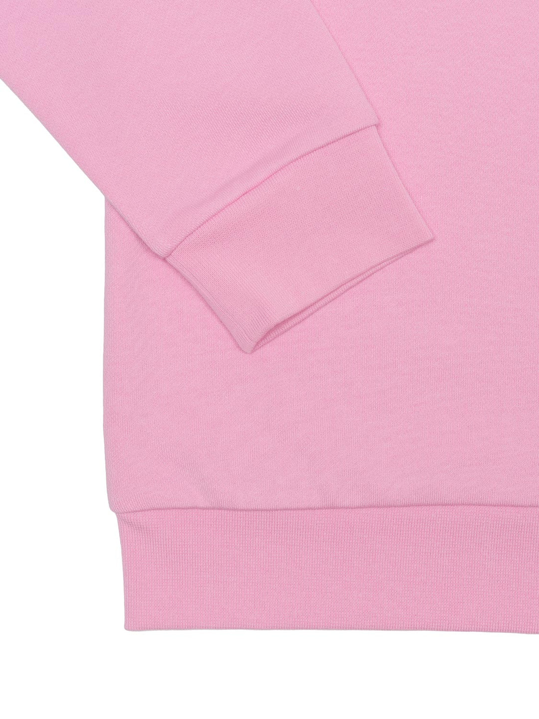 Sweatshirt mit Logo-Print - Rosa