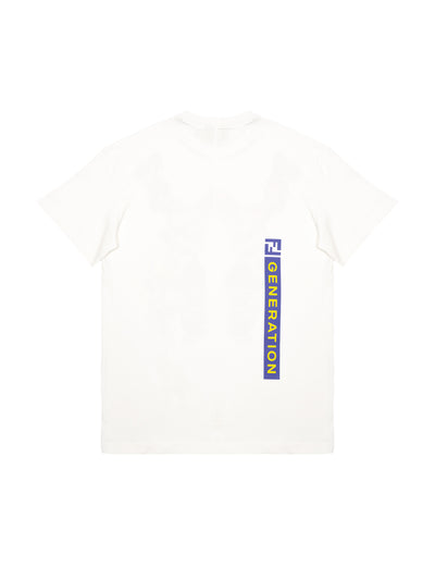 T-Shirt mit Motiv-Print - Weiß